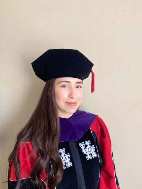 MJ Angel Peña — University of Houston Law Center graduation
